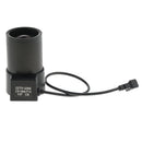 2.8-12mm Varifocal CCTV IR Zoom Lens Auto IRIS Manual Focus CS Mount Format 1/3'' for Security Video Camera Industrial Microscope-Black