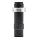 100X Industrial Digital Microscope CCD C Mount Camera BNC AV TV Video Optical Zoom Lens,All Metal Body