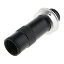 100X Industrial Digital Microscope CCD C Mount Camera BNC AV TV Video Optical Zoom Lens,All Metal Body