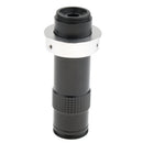 100X Industrial Digital Microscope CCD C Mount Camera BNC AV TV Video Optical Zoom Lens,All Metal Body