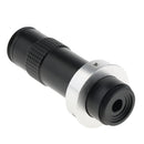 100X Industrial Digital Microscope CCD C Mount Camera BNC AV TV Video Optical Zoom Lens,All Metal Body