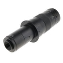 300X Industrial Digital Microscope CCD C Mount Camera BNC AV TV Video Zoom Lens,All Metal Body