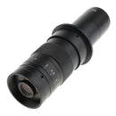 300X Industrial Digital Microscope CCD C Mount Camera BNC AV TV Video Zoom Lens,All Metal Body