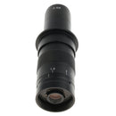 300X Industrial Digital Microscope CCD C Mount Camera BNC AV TV Video Zoom Lens,All Metal Body