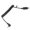 For Nikon D90 D600 D3100 D3200 D5100 D7000 Remote Control Shutter Release Cable Timer Cord Wire Line 2.5mm Jack 150cm/5ft Max Length