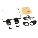 2.8x Optical Glasses Ultralight Folding Hand Free Outdoor Fishing Day & Night Vision Binoculars Telescope