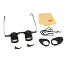 2.8x Optical Glasses Ultralight Folding Hand Free Outdoor Fishing Day & Night Vision Binoculars Telescope