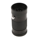 Mini Extra Short Focus 4x12 Monocular Typoscope Microscope Kits Black