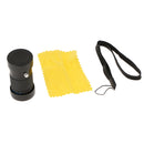 Mini Extra Short Focus 4x12 Monocular Typoscope Microscope Kits Black