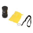 Mini Extra Short Focus 4x12 Monocular Typoscope Microscope Kits Black