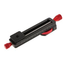 Macro Focusing Rail Gear Slider Dovetail Plate 1/4" 3/8" for Camera 115mm Adjustment 15kg Max Load
