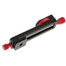 Macro Focusing Rail Gear Slider Dovetail Plate 1/4" 3/8" for Camera 115mm Adjustment 15kg Max Load