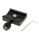 60x38mm Tripod Ball Head Quick Release Plate Adapter Clamp for Camera Flash Hot Shoe Mount