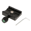 60x38mm Tripod Ball Head Quick Release Plate Adapter Clamp for Camera Flash Hot Shoe Mount