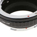 Adapter for Olympus OM Lens to Leica M LM Camera Ring M8 M9 with TECHART LM-EA7