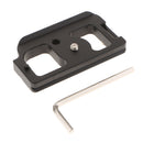 DSLR Camera Quick Release Plate Arca Swiss Sirui Benro for Nikon D750 Compatible with Wimberley Markins etc