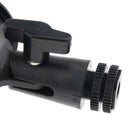 Microphone Shock Stand Accessory Holder Mount with Cold Shoe for Camera Stabilizer Rig Quick Release Plate