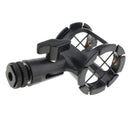 Microphone Shock Stand Accessory Holder Mount with Cold Shoe for Camera Stabilizer Rig Quick Release Plate