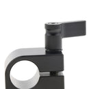 Rail Rod Clamp 15mm for Monitor Camera Flash Hot Shoe Mount External Microphone Photography Accessory 1/4