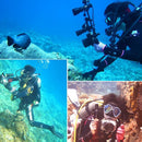 Underwater Lighting Photography Kit for GoPro Camera Stabilizer Rig Aluminum Alloy Handheld Gimbal Tray Mount