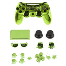 Full Shell Kit for Sony PS4 Pro Cover Case Skin Set Replacement Button Accessory Bundle 16Pack Green