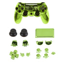 Full Shell Kit for Sony PS4 Pro Cover Case Skin Set Replacement Button Accessory Bundle 16Pack Green