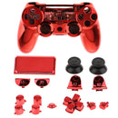 Full Shell Kit for Sony PS4 Pro Cover Case Skin Set Replacement Button Accessory Bundle 16Pack Red