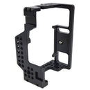 Video Camera Cage Stabilizer for Sony A7III A7RIII A7MIII 1/4'' 3/8'' Screw Flash Shoe Mount External Microphone Monitor