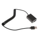 AC-PW20 USB Power DC Coupler for Sony Sony Alpha NEX-3 NEX-5 NEX-3N NEX-5R NEX-6 NEX-7 Camera FW50 Battery Camera