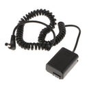USB Power DC Coupler for Sony Alpha NEX-3 NEX-5 NEX-3N NEX-5R NEX-6 NEX-7 Camera NP-FW50 Dummy Battery Charger Kit & F970 Plate Adapter