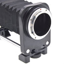 Macro Close-up Focus Lens Extension Bellows Rail Slider for Pentax Camera