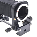 Macro Close-up Focus Lens Extension Bellows Rail Slider for Pentax Camera
