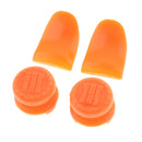 For Sony PS4 Analog Thumb Stick Cap Cover & L2 R2 Shoulder Trigger Button Extender Repair Part