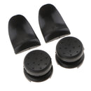 For Sony PS4 Analog Control Thumb Stick Cap Cover Protector & L2 R2 Shoulder Trigger Button Extender Extra Grip Part