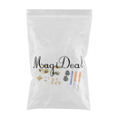 15 pcs Game Controller Full Set Buttons Replacement Kit for Xbox One Elite Gold + Repair Tools