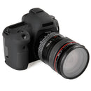 Dustproof Camera Body Silicone Case Soft Cover Skin Black Protector for Canon 5D Mark IV