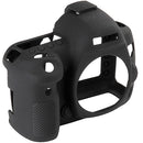Dustproof Camera Body Silicone Case Soft Cover Skin Black Protector for Canon 5D Mark IV