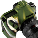 Dustproof Camera Body Silicone Case Soft Cover Skin Camouflage Protector for Canon 5D Mark IV