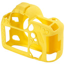 Dustproof Camera Body Silicone Case Soft Cover Skin Yellow Protector for Canon 5D Mark IV