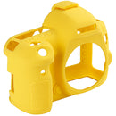 Dustproof Camera Body Silicone Case Soft Cover Skin Yellow Protector for Canon 5D Mark IV