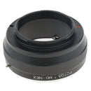 For Minolta MD MC Lens to Sony E Mount Adapter MD-NEX Screw Lens Mount Ring NEX-3 NEX-5 NEX-6 NEX-7 Mirror less Camera Body