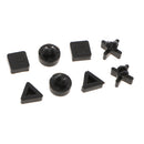 For Sony PS4 Pro Console Bottom Feet Pad Set of 8 Back Sticker Kit Repair Part