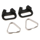 Camera Strap Triangle Split Ring Pair Hook 10mm for Canon Nikon Sony Olympus Panasonic Pentax Universal