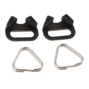 Camera Strap Triangle Split Ring Pair Hook 10mm for Canon Nikon Sony Olympus Panasonic Pentax Universal