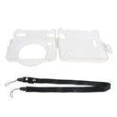 Crystal Protective Case Bag Dust-proof Protector with Adjustable Strap for Fujifilm Instax Square SQ6 Polaroid Camera