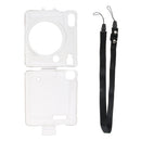 Crystal Protective Case Bag Dust-proof Protector with Adjustable Strap for Fujifilm Instax Square SQ6 Polaroid Camera