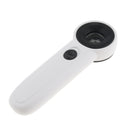 20X Magnifying Glass Eye Magnifier Jewelry Loupe Watch Microscope with 2 LED Light Wide Application