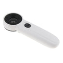 20X Magnifying Glass Eye Magnifier Jewelry Loupe Watch Microscope with 2 LED Light Wide Application