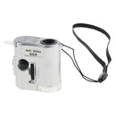60X Magnifying Glass Eye Magnifier Jewelry Loupe Watch Microscope with UV LED Light Wide Application