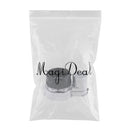 20X Magnifying Glass Eye Magnifier Jewelry Loupe Watch Microscope with 6 LED Beads Bright Light Wide Application